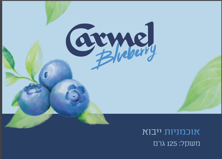 אוכמניות כרמל יבוא